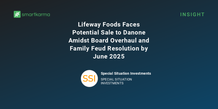 Lifeway Foods Faces Potential Sale to Danone Amidst Board Overhaul and Family Feud Resolution by June 2025